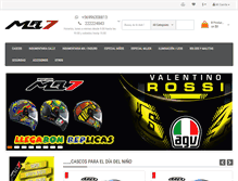 Tablet Screenshot of mr7accesorios.cl